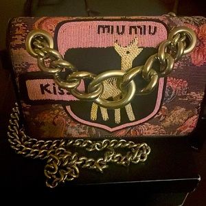 Miu Miu Kiss club crossbody handbag!!!